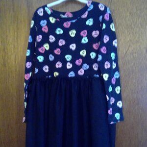 Lily & Dan Girls Valentine Tutu Dress with Leggings Size Small